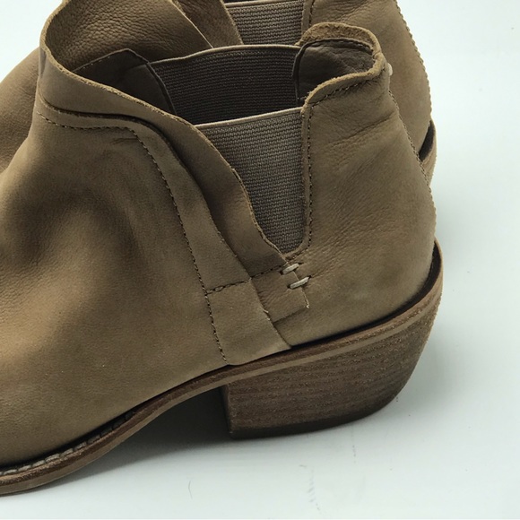 Dolce Vita Zabi ankle boots Tan Suede Size 8.5 - Picture 4 of 13